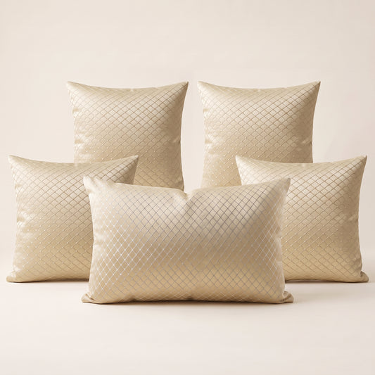 Geometric Sequence complete five-piece geometric cushion cover set