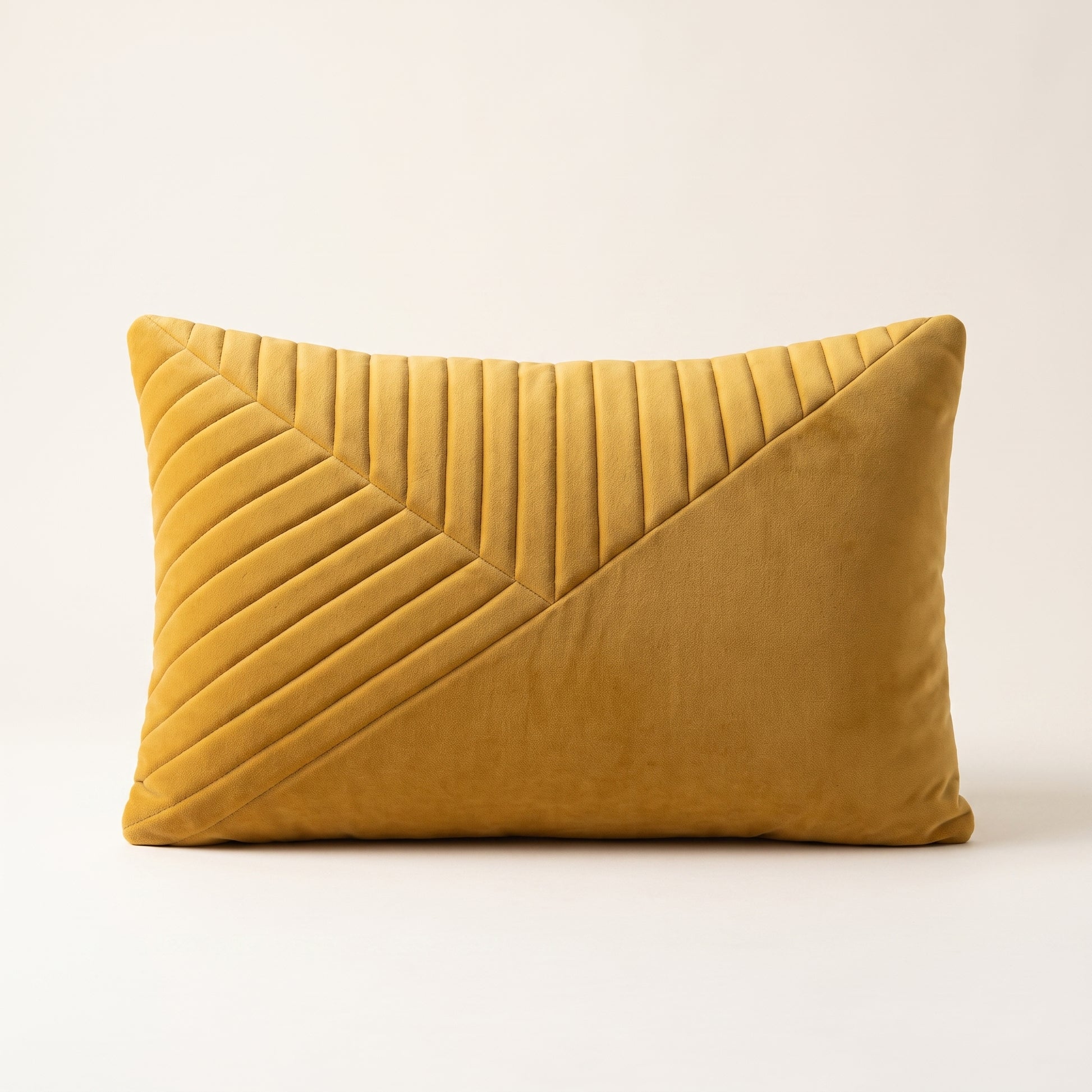 Velvet Vertex rectangular lumbar cushion cover